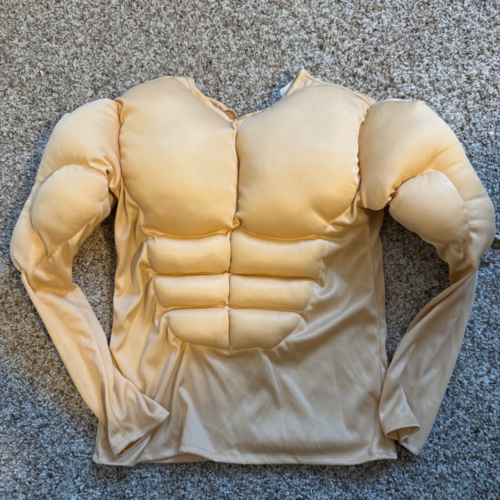 Kids Costume Muscle Shirt (7-9)